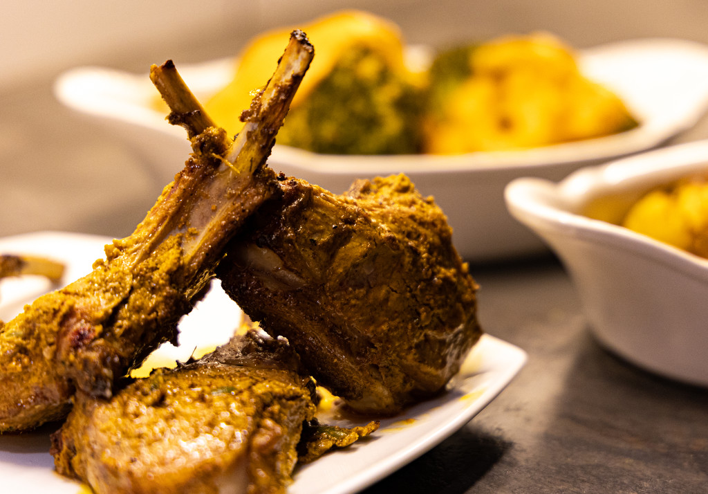 Indian lamb roast (yum!) by peadar