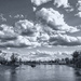 Clouds over the river by ivophoto