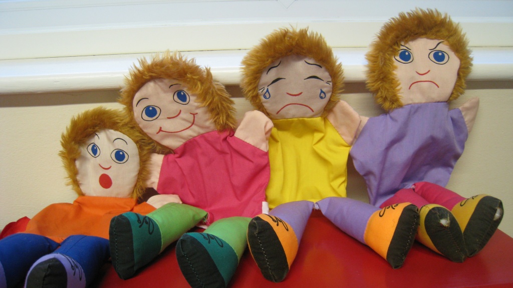 Emotion puppets by sarahhorsfall