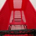 Empty Red Shopping Cart  by jo38