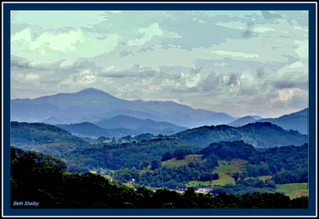 Blue Ridge Mountains  N.Carolina by vernabeth