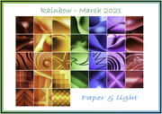 31st Mar 2021 - Rainbow calendar