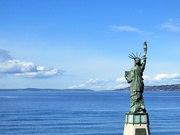 1st Apr 2021 - West Seattke's Statue of Liberty