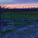 Sunset in the country