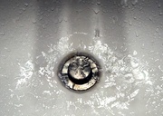 4th Apr 2021 - Bathroom 2 - draining water