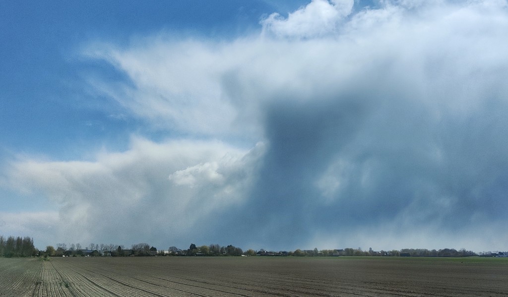Storm, snow, hail by geertje