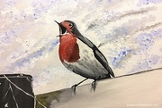 7th Apr 2021 - Songbird (painting)