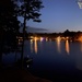 Night time on the lake.  by clayt