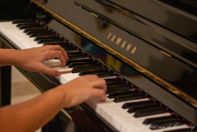 11th Apr 2021 - Practicing piano