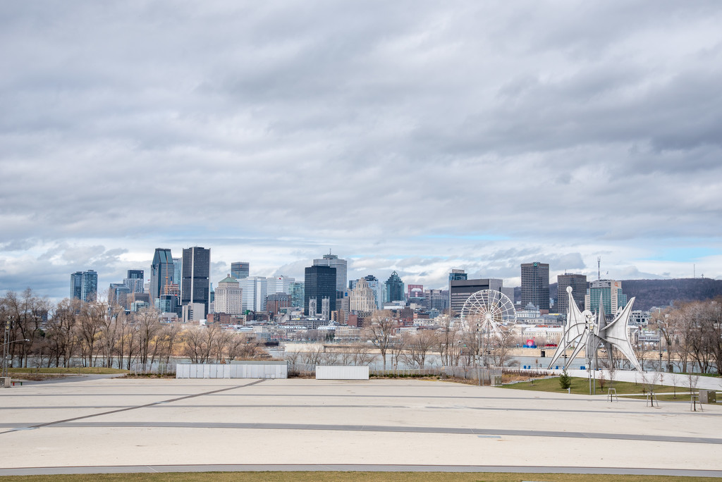 Montreal from Park Jean Drapeau by dora