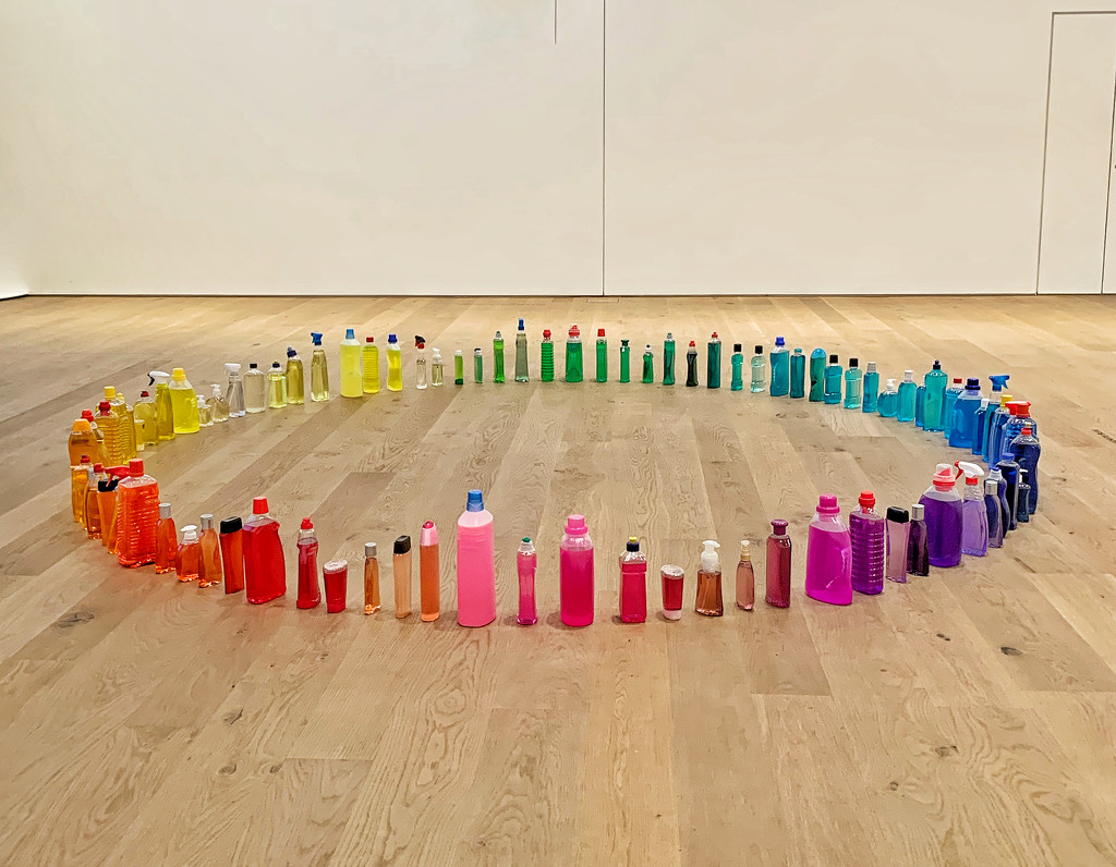 Rainbow bottles.  by cocobella