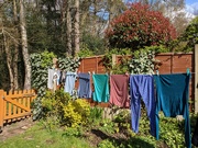 14th Apr 2021 - Washing on the line