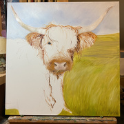 16th Apr 2021 - A Highland Cow for Hunty