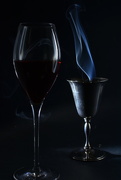 16th Apr 2021 - Smoke on the wine....