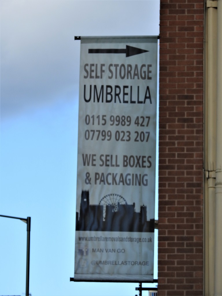 Self Storage Umbrella! by oldjosh