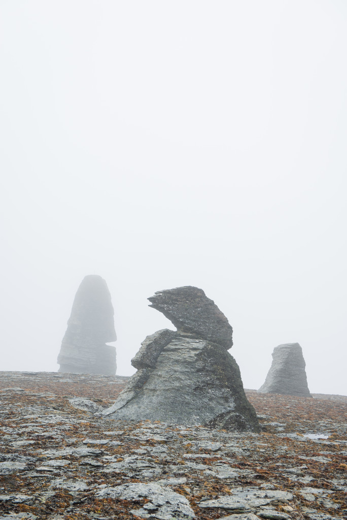 Rocks in the Mist by yaorenliu