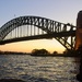 Sydney Harbour Bridge -  the eastern side by johnfalconer