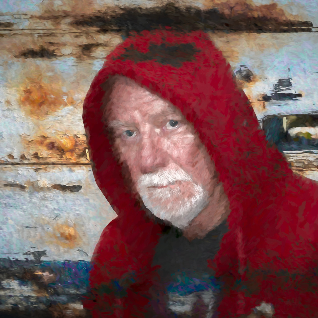 The Old Man in the Red Hoodie by cdcook48