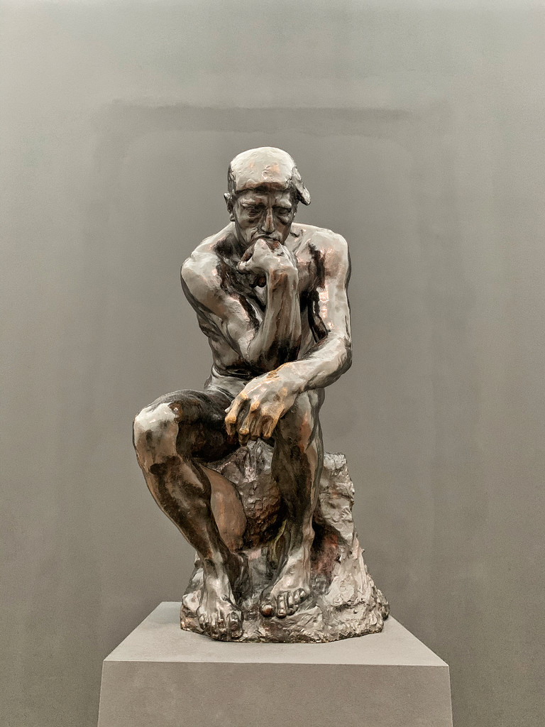 Le penseur de Rodin.  by cocobella