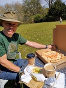 24th Apr 2021 - Pizza in the sun 