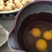 making bread pudding with my new bowl by wiesnerbeth