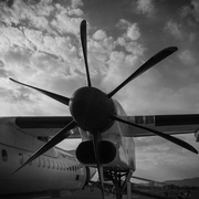 26th Apr 2021 - Leaving on a turboprop airplane 