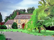 27th Apr 2021 - Country house (painting)