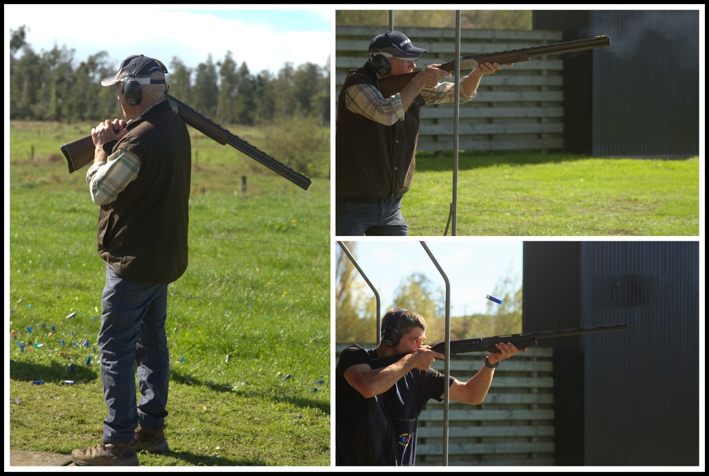 Clay target shooting by dide