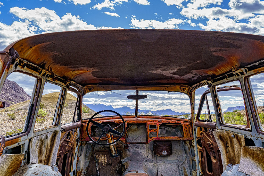 View Thru an Old Plymouth by k9photo