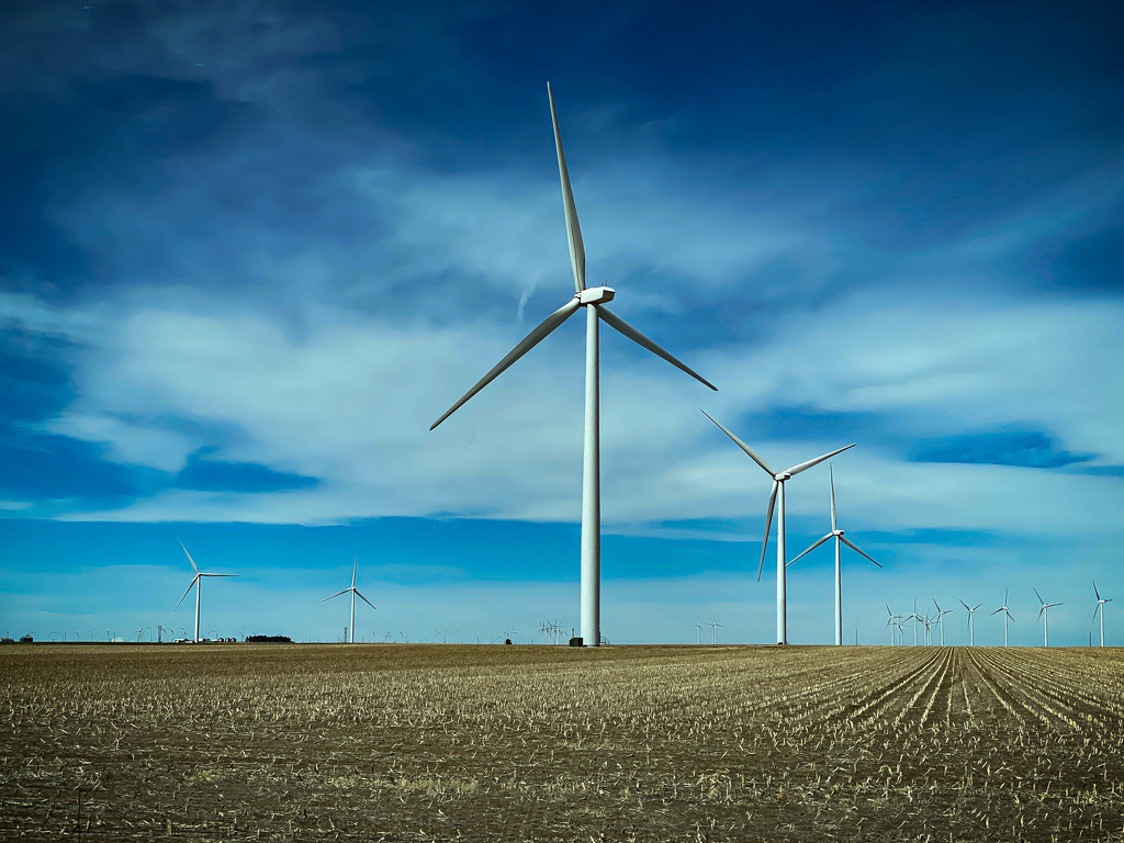 Limon, Colorado - Wind energy by jeffjones