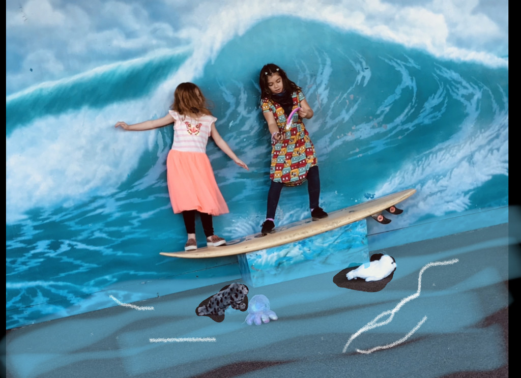 Surfer girls by pandorasecho