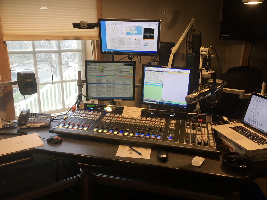 A typical morning at the radio station by radiodan