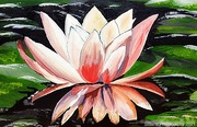 30th Apr 2021 - Water lily (painting)