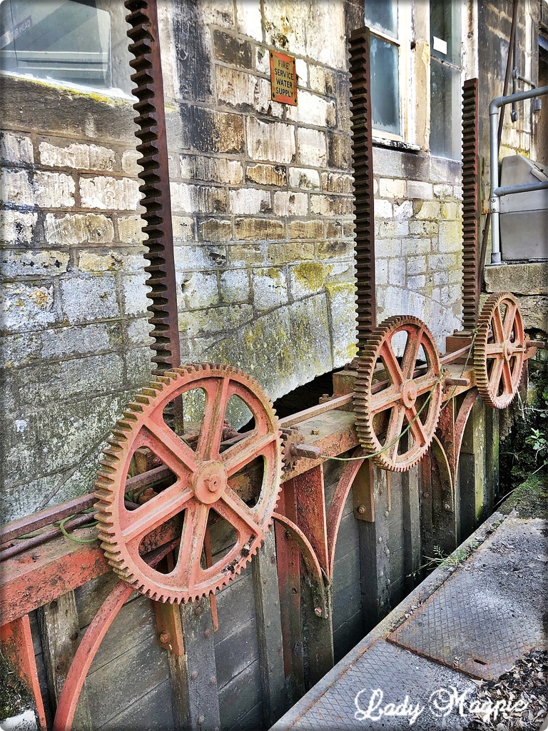 Wheels of Old Industry by ladymagpie