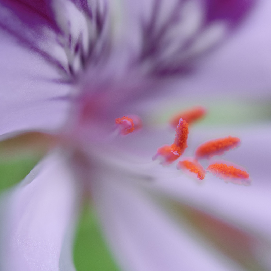 Scented geranium double exposure by jon_lip