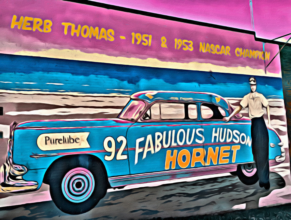 Fabulous Hudson Hornet Art by homeschoolmom