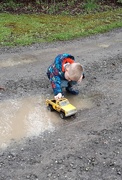 3rd May 2021 - Mud Puddles and a New Truck