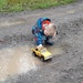 Mud Puddles and a New Truck by julie