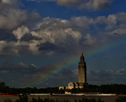 3rd May 2021 - Rainbow over state capital