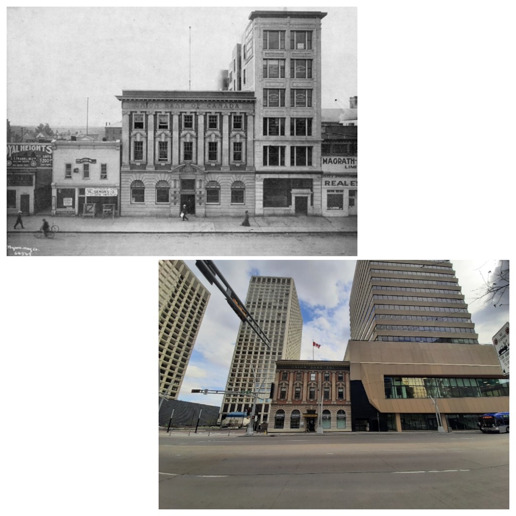 Then and Now....Last Building Standing by bkbinthecity