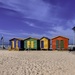 The famous beach huts by ludwigsdiana