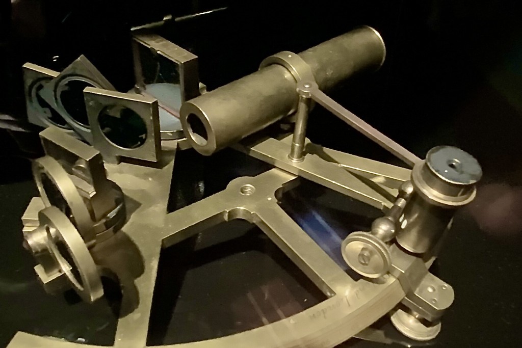 Captain James Cook’s sextant from 1770.  by johnfalconer