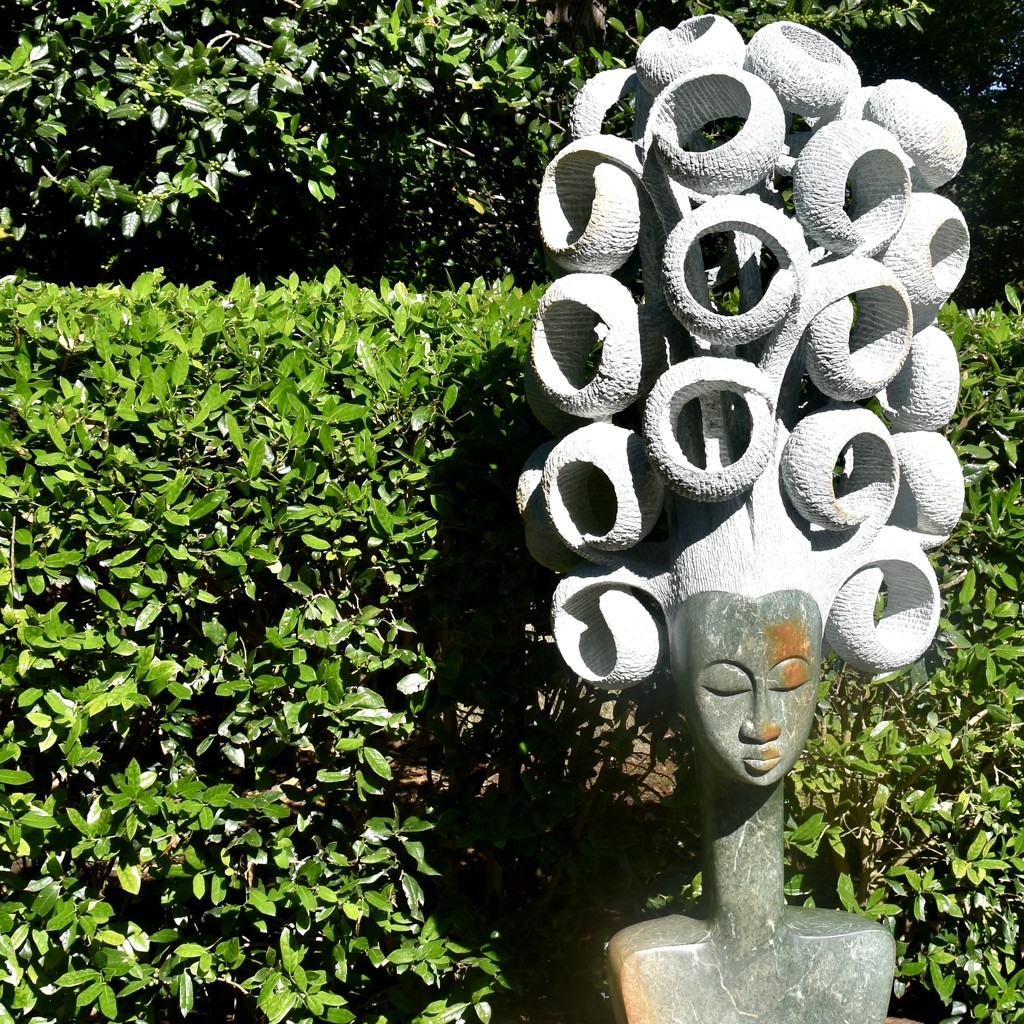 A Dallas Arboretum sculpture  by louannwarren