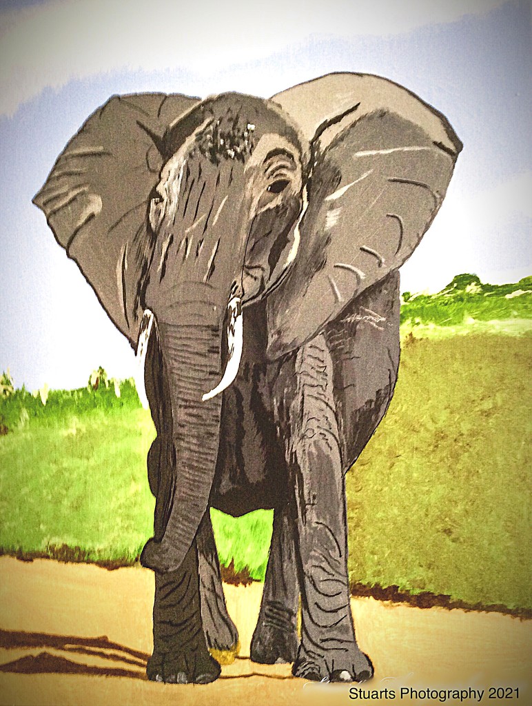 Gentle Giant (painting) by stuart46