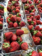2nd May 2021 - first strawberries at the farmer’s market