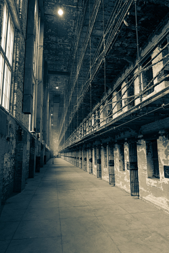 Cell Block, Ohio State Reformatory by andymacera