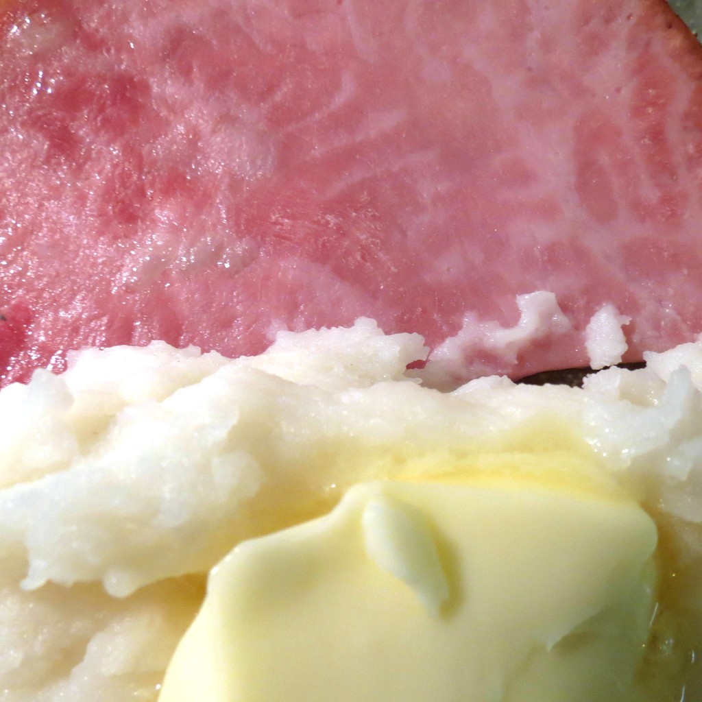 Ham and Mashed Potatoes by grammyn