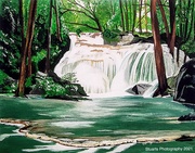 15th May 2021 - The waterfall (painting)