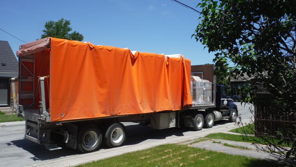 Trucks #2: Big and Orange by spanishliz