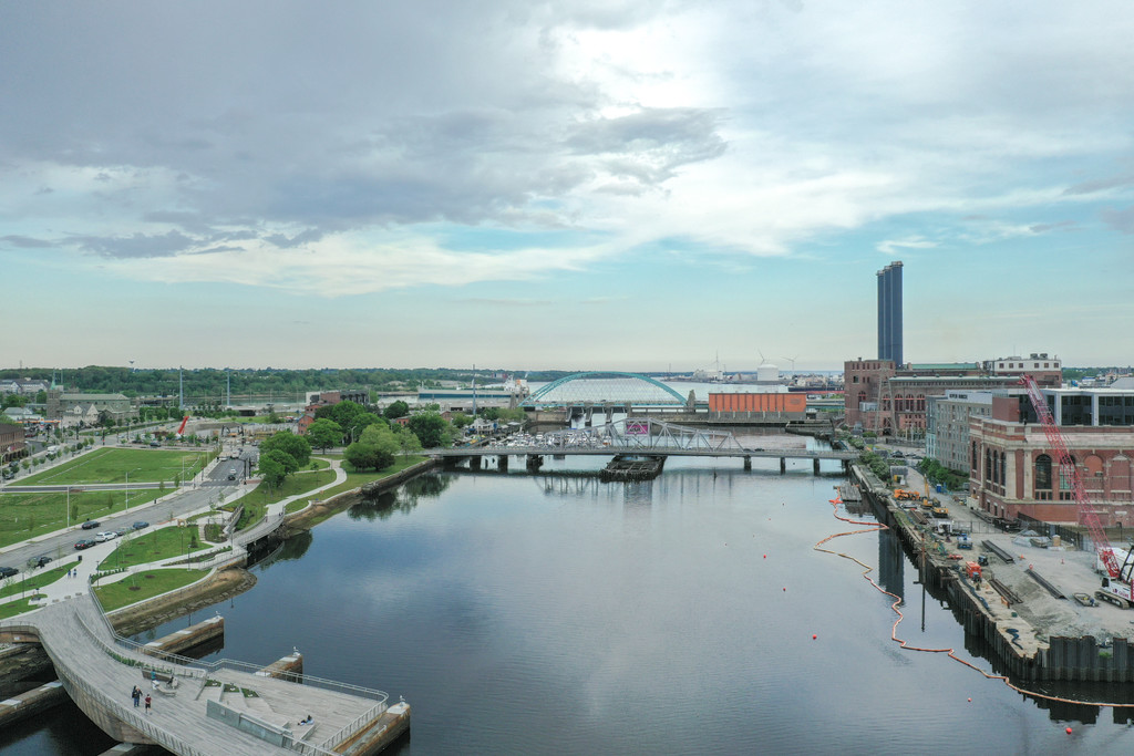 Providence River Looking South by brotherone